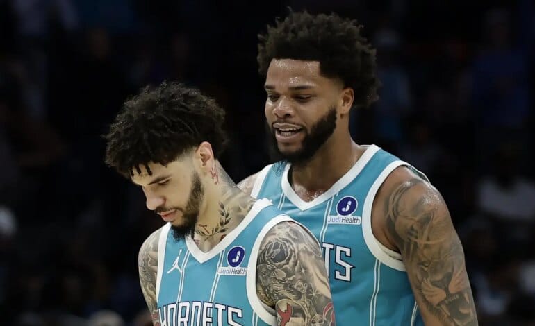 Create a 10-word scroll-stopping headline for: Moving LaMelo Ball’s closest Hornets teammate could lead to fallout | Vibe NC