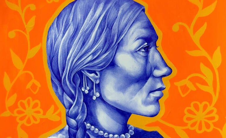 Create a 10-word scroll-stopping headline for: In Gregg Exhibit, Ancestral Wisdom Animates the Stories of Today | Vibe NC