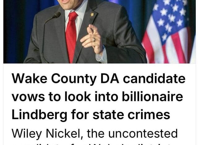 Create a 10-word scroll-stopping headline for: No federal action can limit North Carolina’s independent authority to enforce state law. The rule of law still matters here. – Wiley Nickel | Vibe NC