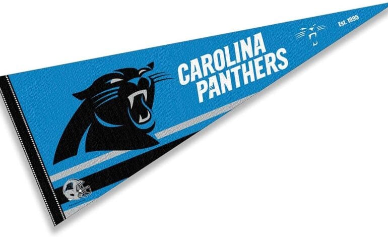 Carolina Panthers Pennant Banner Flag