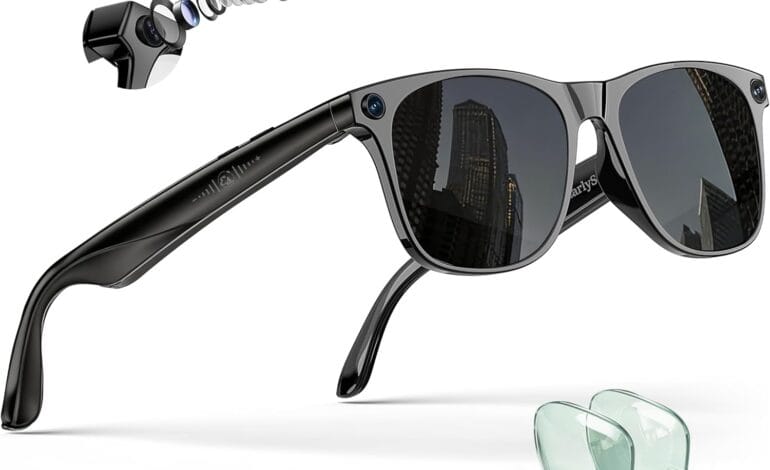 4K AI Glasses: ChatGPT, Anti-Shake, Polarized. Hands-Free Drive, Vlog. | Vibe NC