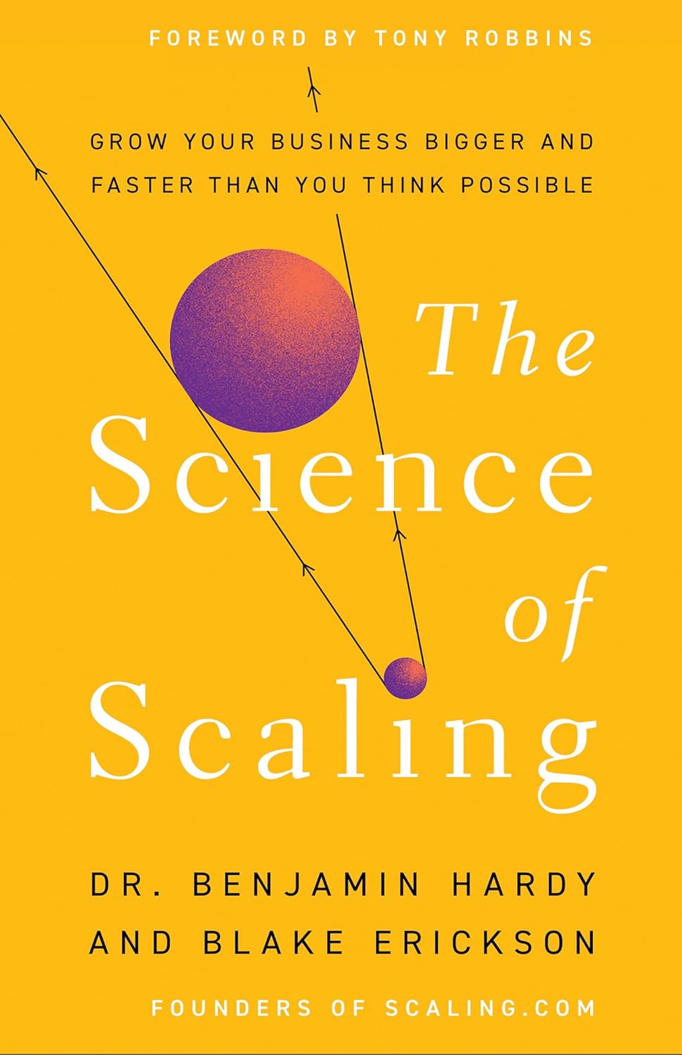 Create a 10-word scroll-stopping headline for: The Science of Scaling: Grow Your Business Bigger and Faster Than You Think Possible | Vibe NC