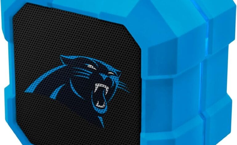 Shockbox LED: NFL Sound, Anywhere! Waterproof, Portable, 5+ Hours. | Vibe NC