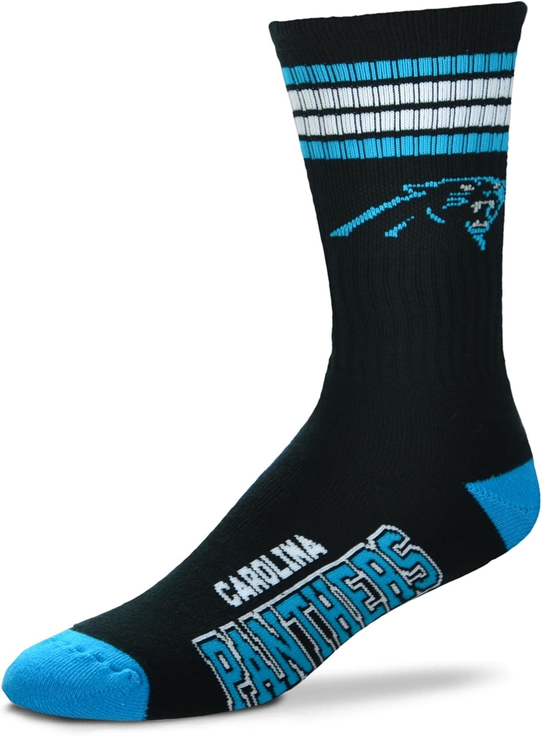 Create a 10-word scroll-stopping headline for: For Bare Feet Youth Philadelphia Eagles 4-Stripe Deuce Quarter-Length Socks | Vibe NC