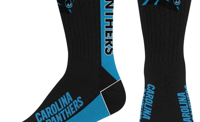 Create a 10-word scroll-stopping headline for: For Bare Feet NFL Unisex Kids Nfl Mvp Crew Sock Youth | Vibe NC