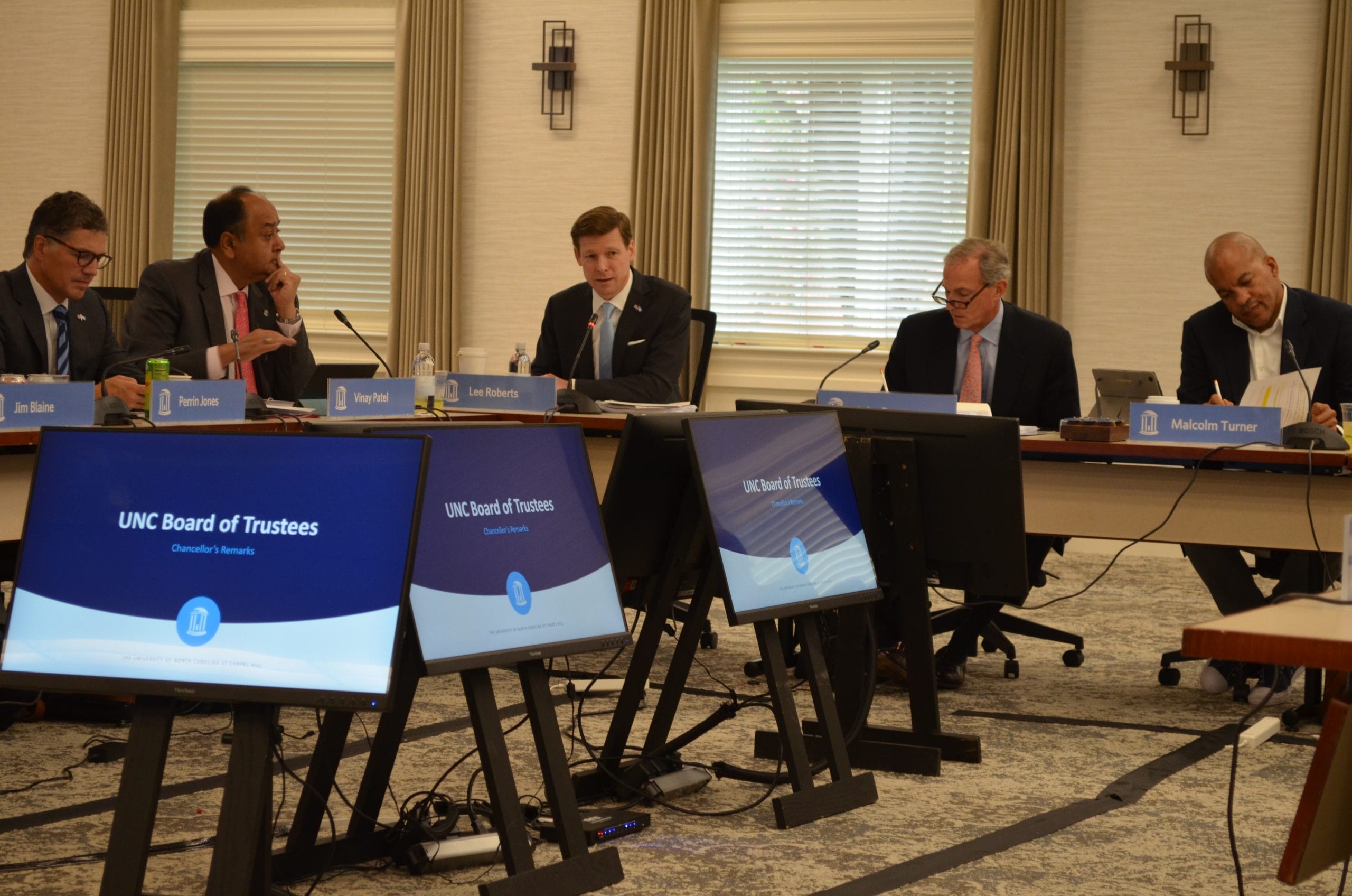 Create a 10-word scroll-stopping headline for: UNC-Chapel Hill Trustees Reject Hiring of Tenured Women’s Studies Professor | Vibe NC