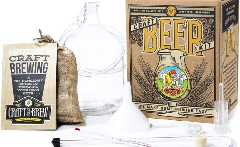 Craft A Brew – Oktoberfest Ale – Beer Making Kit – Make Your Own Craft Beer – Complete Equipment and Supplies – Starter Home Brewing Kit – 1 Gallon