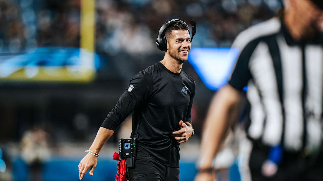 Create a 10-word scroll-stopping headline for: Five takeaways from Dave Canales Monday, from schedule tidbits to another trusted voice | Vibe NC
