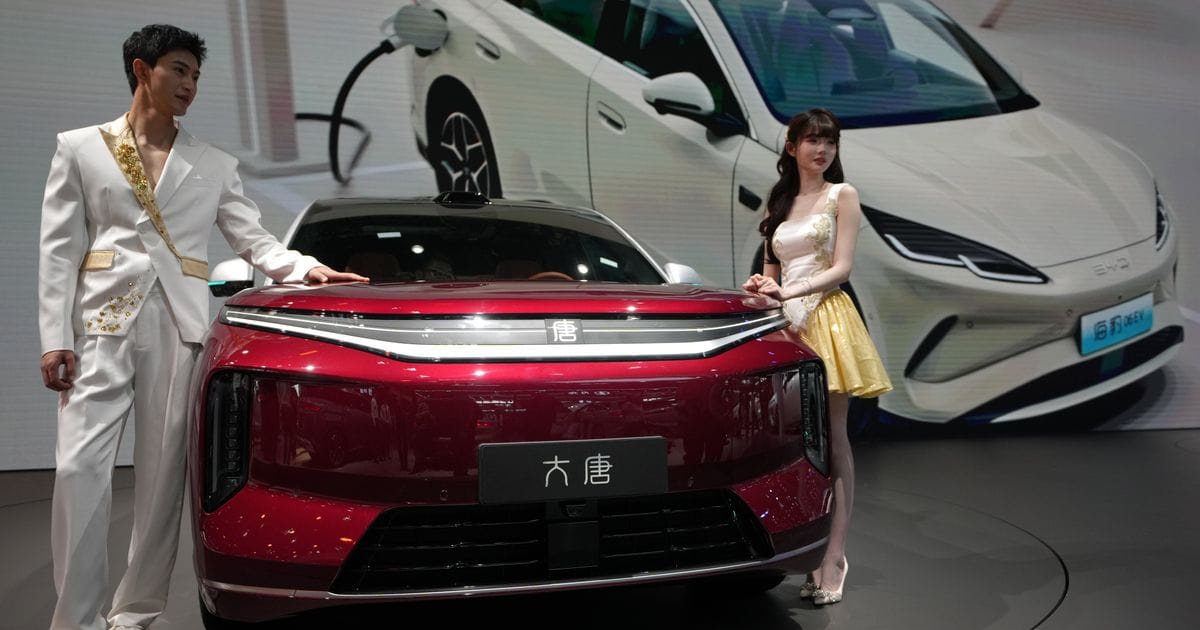 China’s passenger car exports surge nearly 85% in April as domestic sales slump :: WRAL.com
