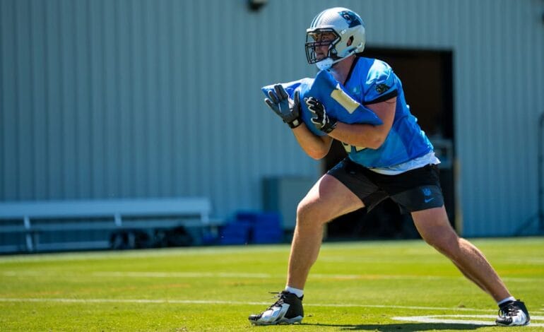 For Monroe Freeling, rookie minicamp is about breaking the ice