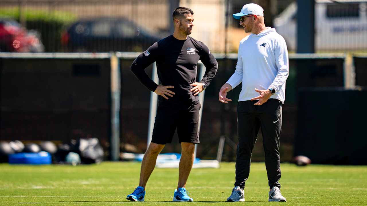 Create a 10-word scroll-stopping headline for: For Dave Canales, Darrell Bevell has always been there for truth and help | Vibe NC