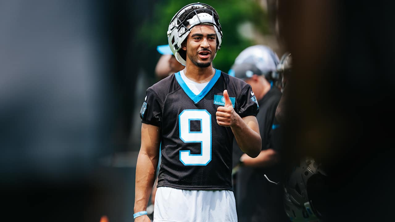 Create a 10-word scroll-stopping headline for: Five takeaways from OTAs, including Bryce Young taking “ownership” and more from Tuesday | Vibe NC