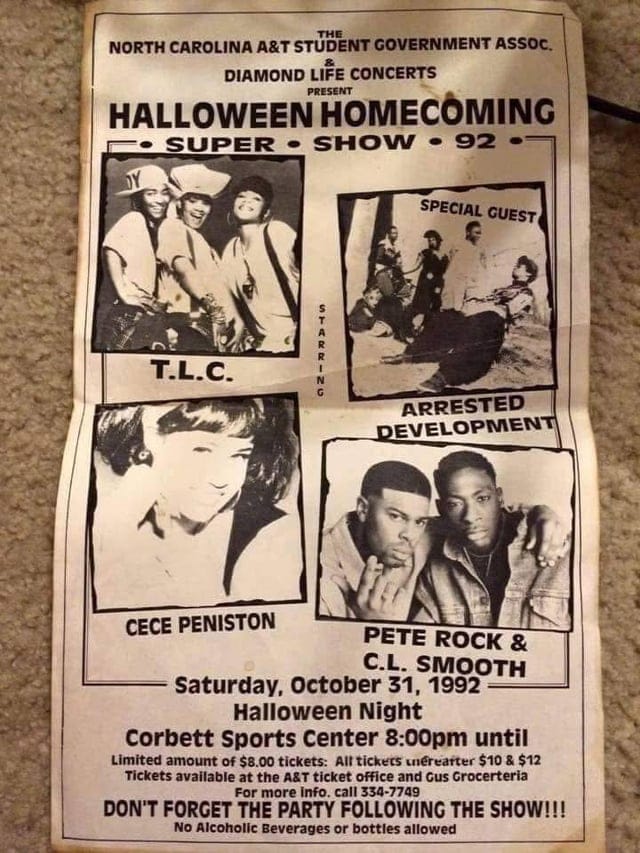 Create a 10-word scroll-stopping headline for: Look like one hell of a Halloween Homecoming show 🔥🔥🔥 NC A&T | Vibe NC