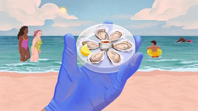 Create a 10-word scroll-stopping headline for: A deadly bacteria is creeping up the Atlantic Coast. How worried should you be? | Vibe NC