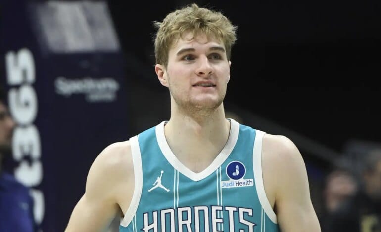 Create a 10-word scroll-stopping headline for: Hornets completely vindicated for Liam McNeeley selection after G League championship | Vibe NC