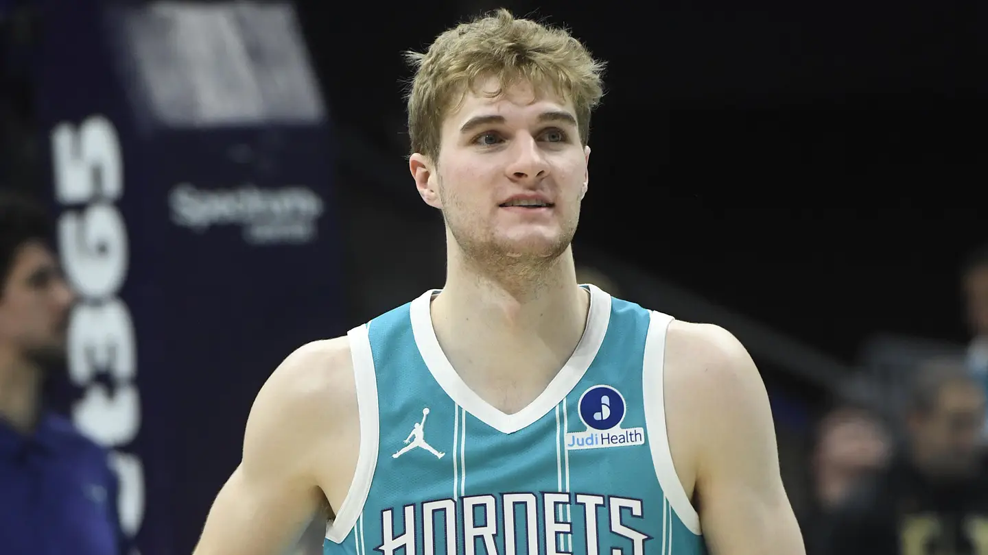 Create a 10-word scroll-stopping headline for: Hornets completely vindicated for Liam McNeeley selection after G League championship | Vibe NC