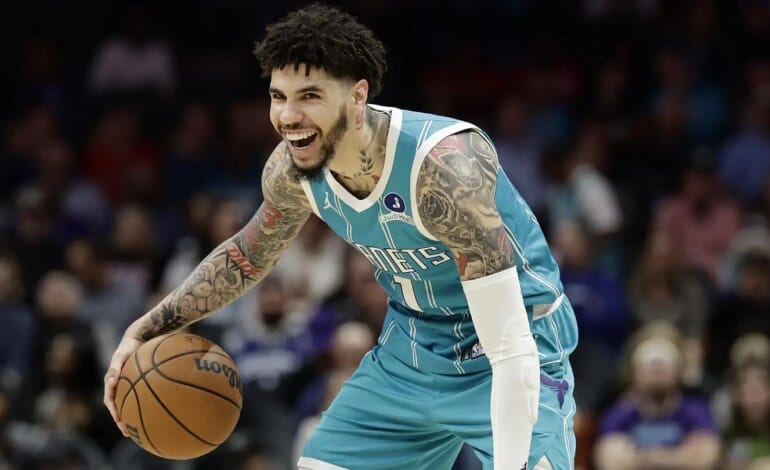 Create a 10-word scroll-stopping headline for: LaMelo Ball and Kon Knueppel are becoming something that could change everything for the Hornets | Vibe NC