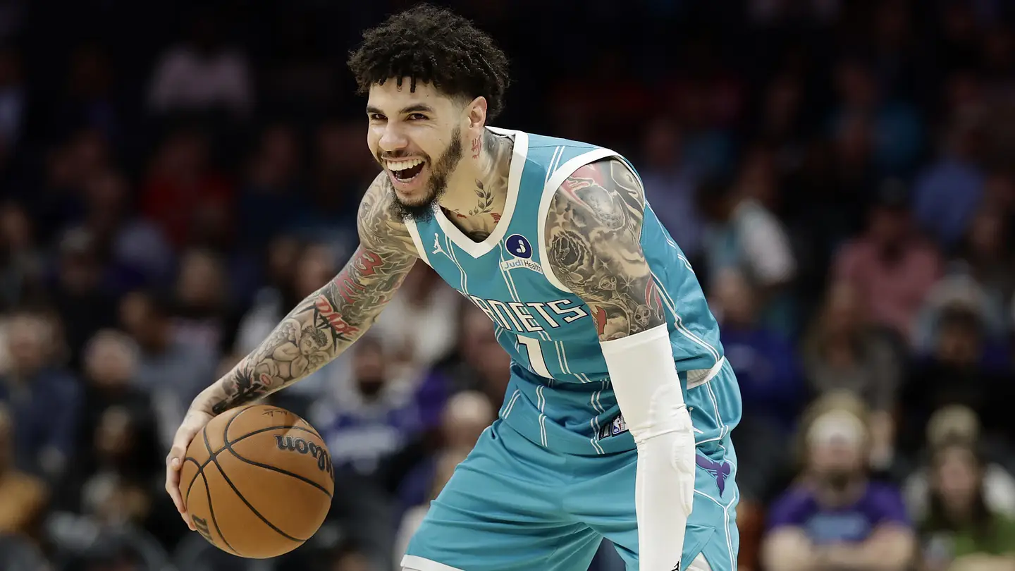 Create a 10-word scroll-stopping headline for: LaMelo Ball and Kon Knueppel are becoming something that could change everything for the Hornets | Vibe NC
