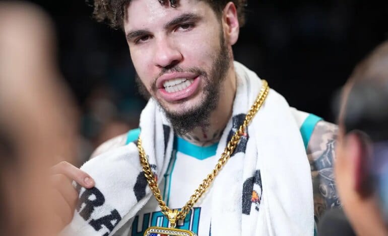 Create a 10-word scroll-stopping headline for: LaMelo Ball delivers polarizing apology for game-changing play on Bam Adebayo | Vibe NC