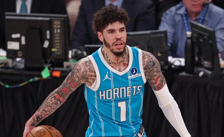 Create a 10-word scroll-stopping headline for: Hornets still don’t have an answer to their burning LaMelo Ball question | Vibe NC