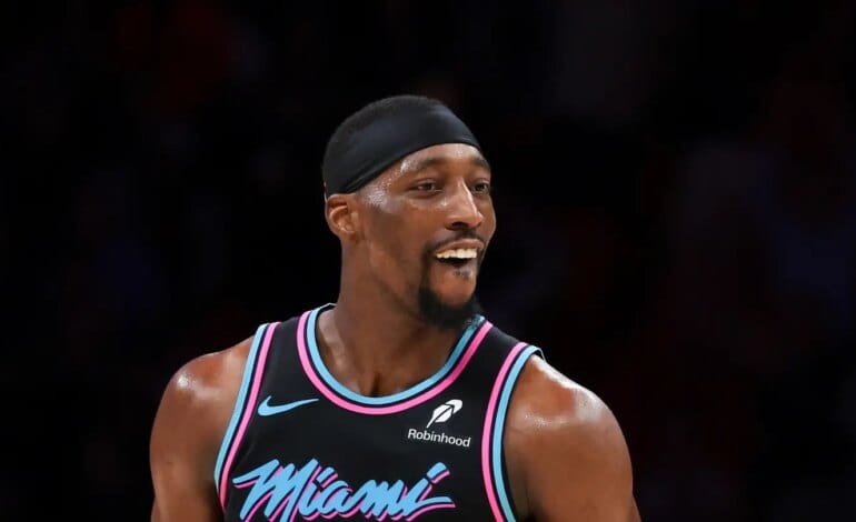 Create a 10-word scroll-stopping headline for: Bam Adebayo trade idea is a win-win for Hornets and Heat | Vibe NC