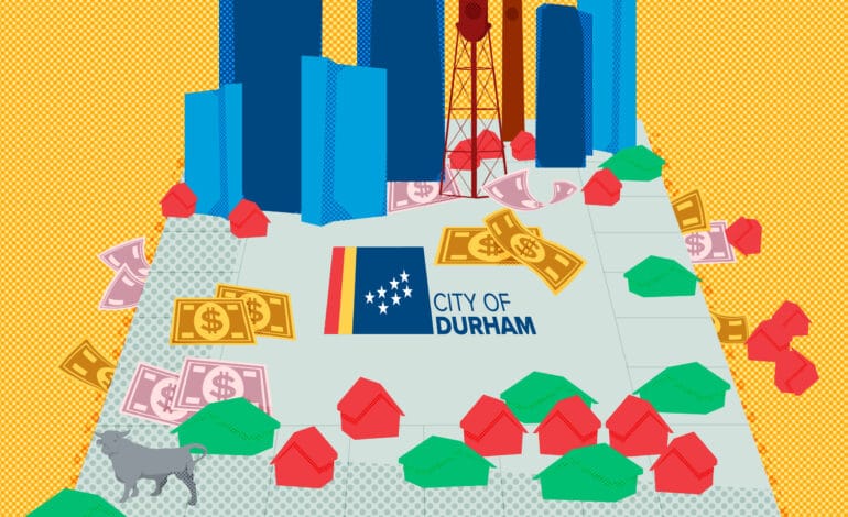 Create a 10-word scroll-stopping headline for: How $4B Came Off Durham’s Tax Rolls—and Blew a Hole in the City Budget | Vibe NC