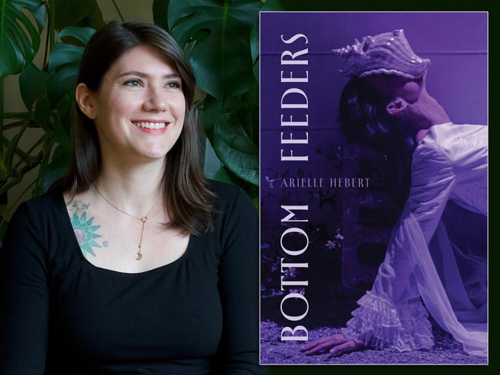 Create a 10-word scroll-stopping headline for: Durham Poet Arielle Hebert On ‘Bottom Feeders’ | Vibe NC