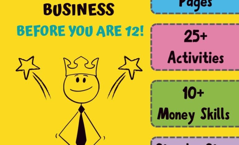 Create a 10-word scroll-stopping headline for: Kid Boss! Start Your Own Business Before You Are 12: Fun Entrepreneurship Activity Book for Kids Ages 6-12 | 100+ Pages | 25+ Hands-On Missions | 10+ … | Build Confidence, Creativity & Leadership | Vibe NC