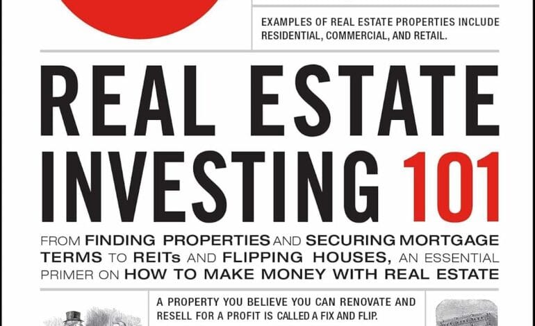 Create a 10-word scroll-stopping headline for: Real Estate Investing 101: From Finding Properties and Securing Mortgage Terms to REITs and Flipping Houses, an Essential Primer on How to Make Money with Real Estate (Adams 101 Series) | Vibe NC