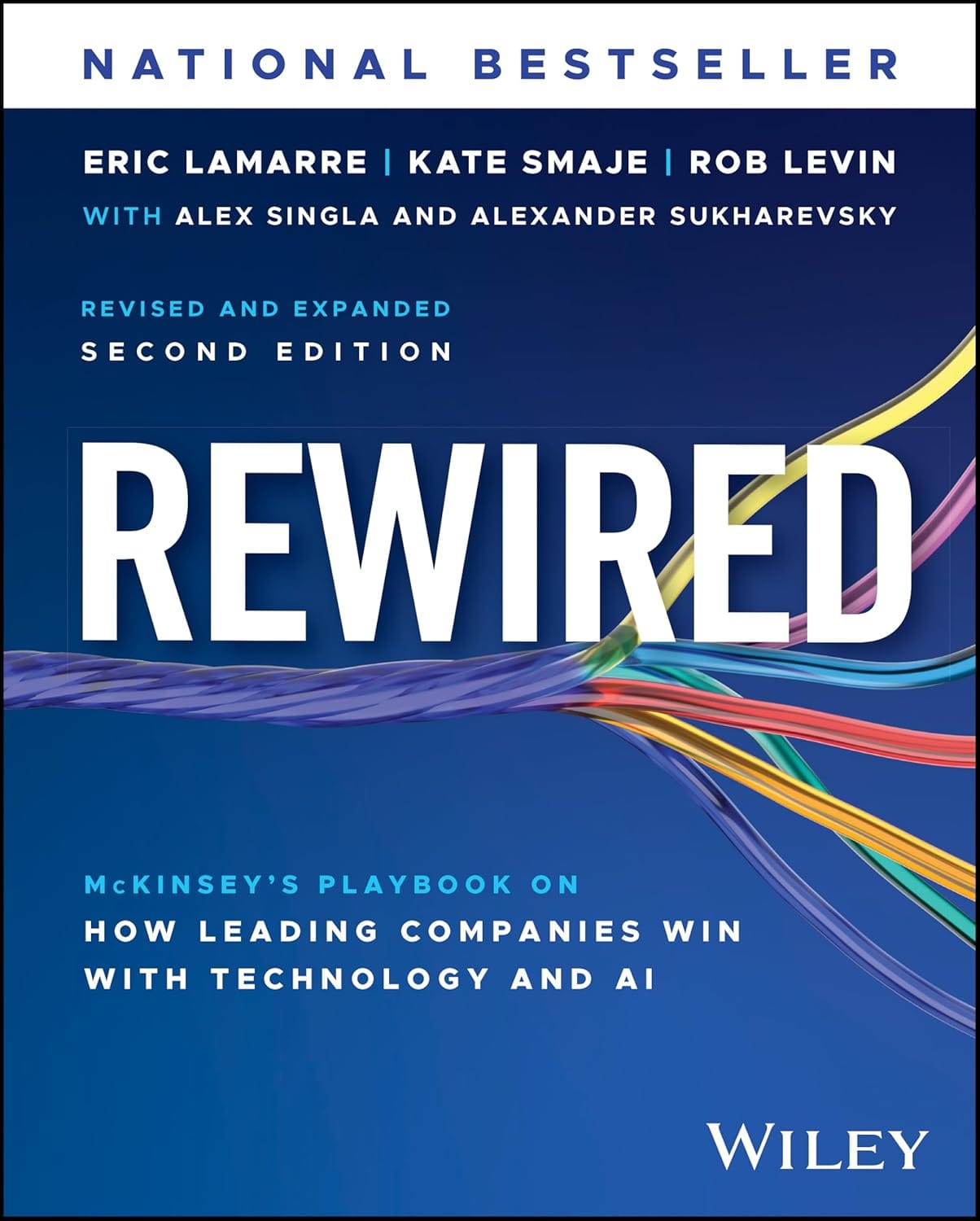 Create a 10-word scroll-stopping headline for: Rewired: McKinsey’s Playbook on How Leading Companies Win with Technology and AI | Vibe NC
