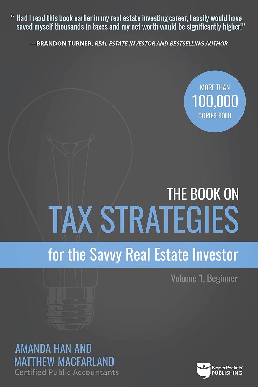 Create a 10-word scroll-stopping headline for: The Book on Tax Strategies for the Savvy Real Estate Investor: Powerful techniques anyone can use to deduct more, invest smarter, and pay far less to the IRS! | Vibe NC