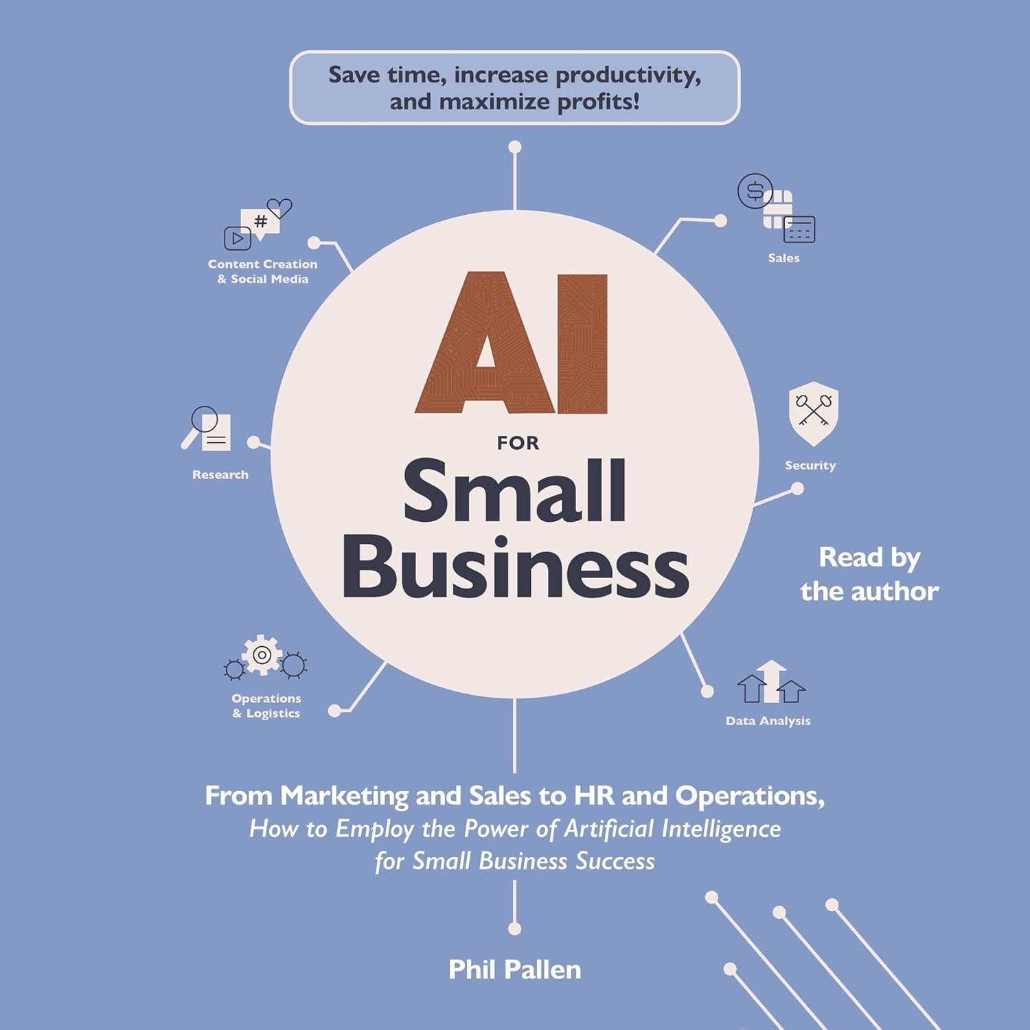 Create a 10-word scroll-stopping headline for: AI for Small Business: From Marketing and Sales to HR and Operations, How to Employ the Power of Artificial Intelligence for Small Business Success | Vibe NC