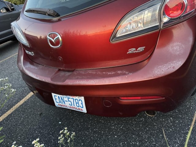 Create a 10-word scroll-stopping headline for: Anyone missing a car? | Vibe NC