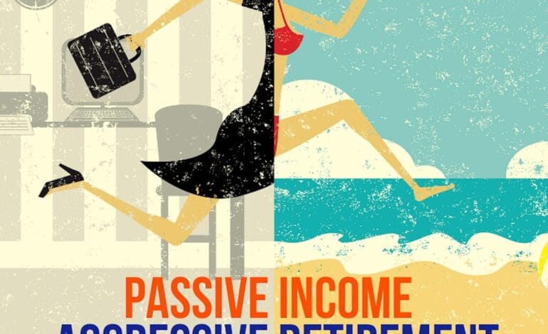 Create a 10-word scroll-stopping headline for: Passive Income, Aggressive Retirement: The Secret to Freedom, Flexibility, and Financial Independence (& how to get started!) | Vibe NC