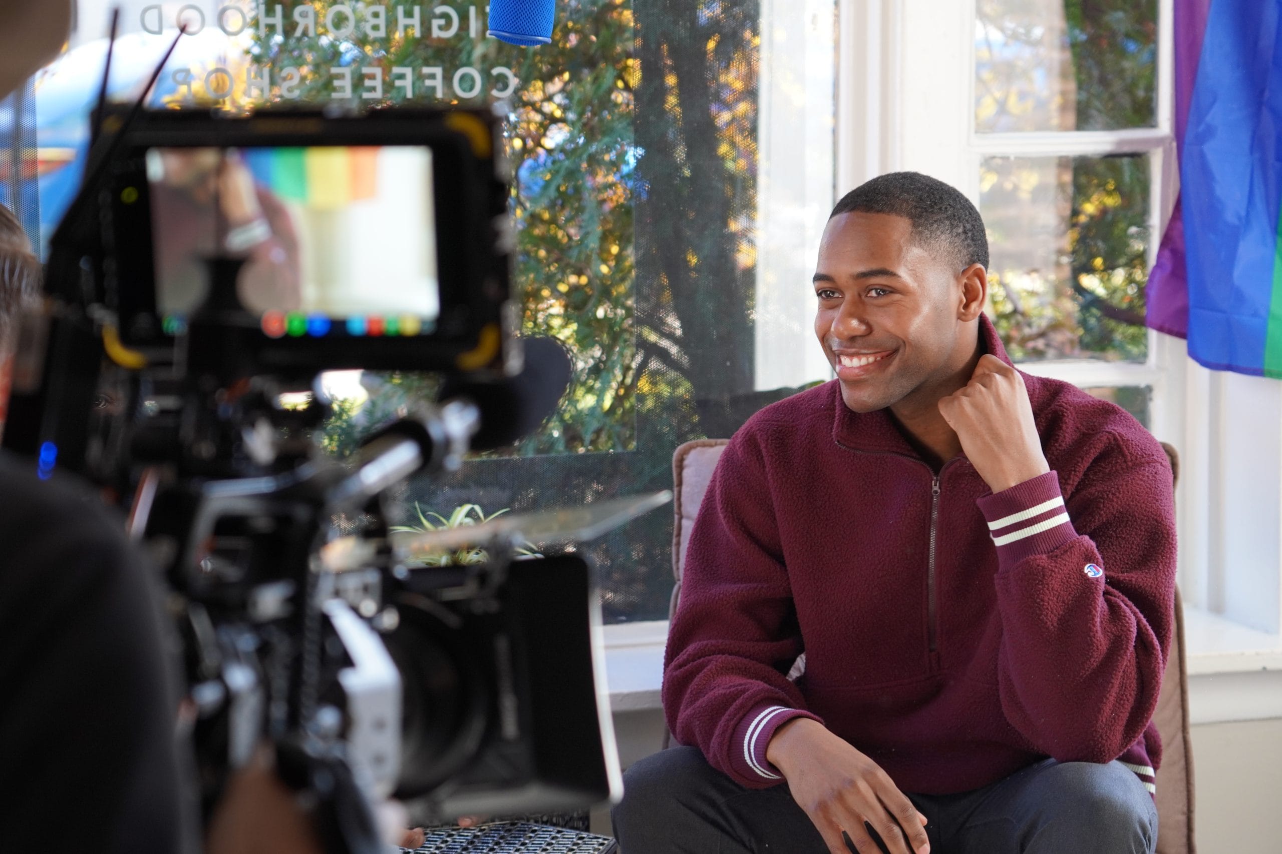 Create a 10-word scroll-stopping headline for: Filmmaker Anthony L. Williams On His Queer Dating Docuseries | Vibe NC