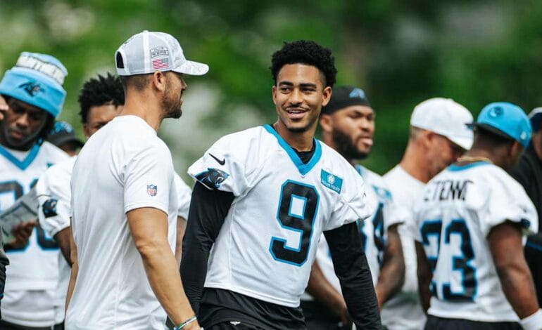 Create a 10-word scroll-stopping headline for: NFL announces 2026 offseason dates; Rookies begin May 8 | Vibe NC