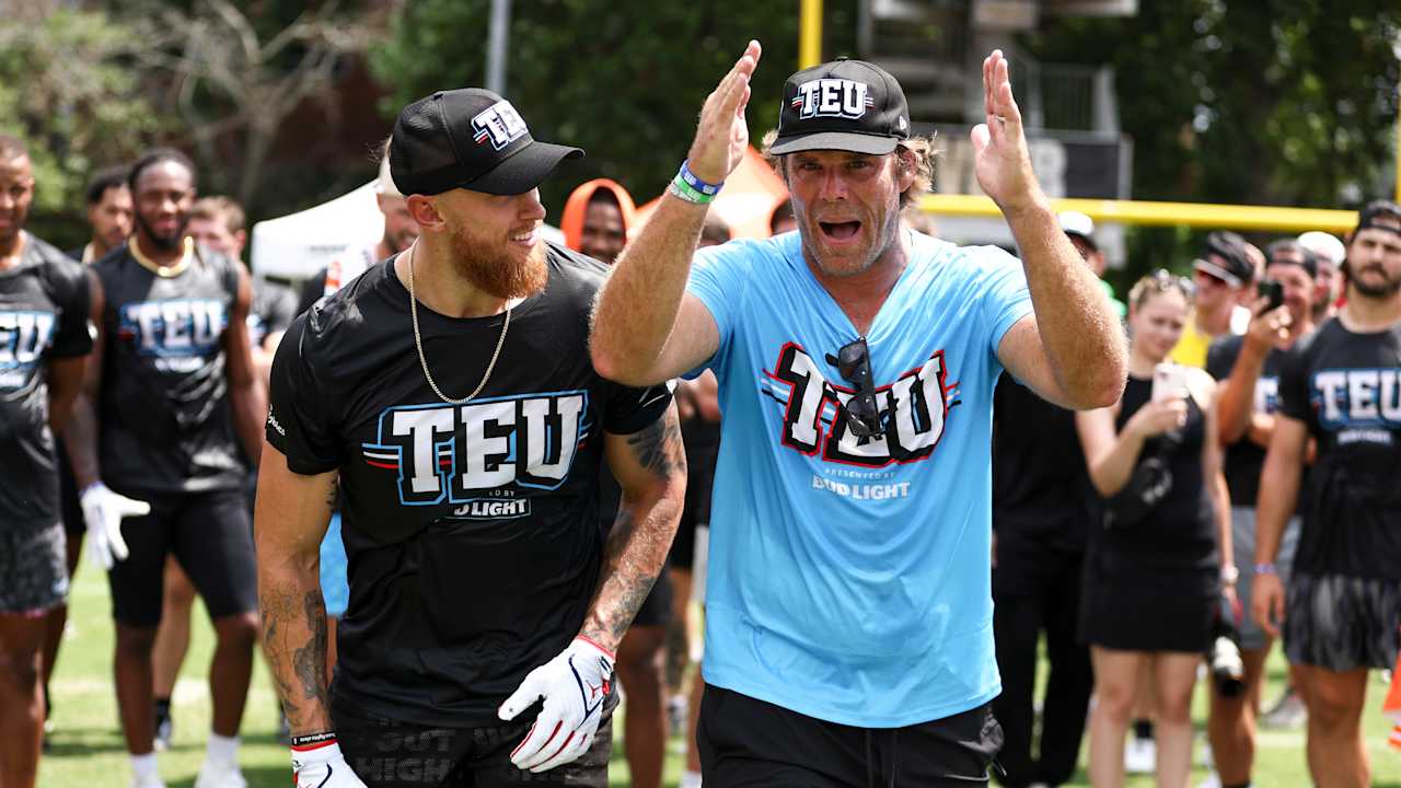 Create a 10-word scroll-stopping headline for: Best of Social: TEU kicks off with Greg Olsen and Panthers’ tight ends  | Vibe NC