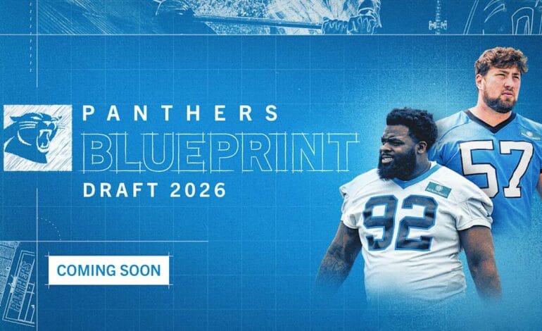 Create a 10-word scroll-stopping headline for: Latest episode of Blueprint takes Panthers’ fans inside 2026 NFL draft | Vibe NC