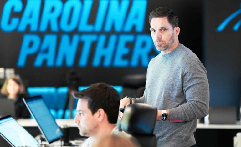 Create a 10-word scroll-stopping headline for: With 2026 NFL Draft in the books, Panthers got younger and more competitive | Vibe NC