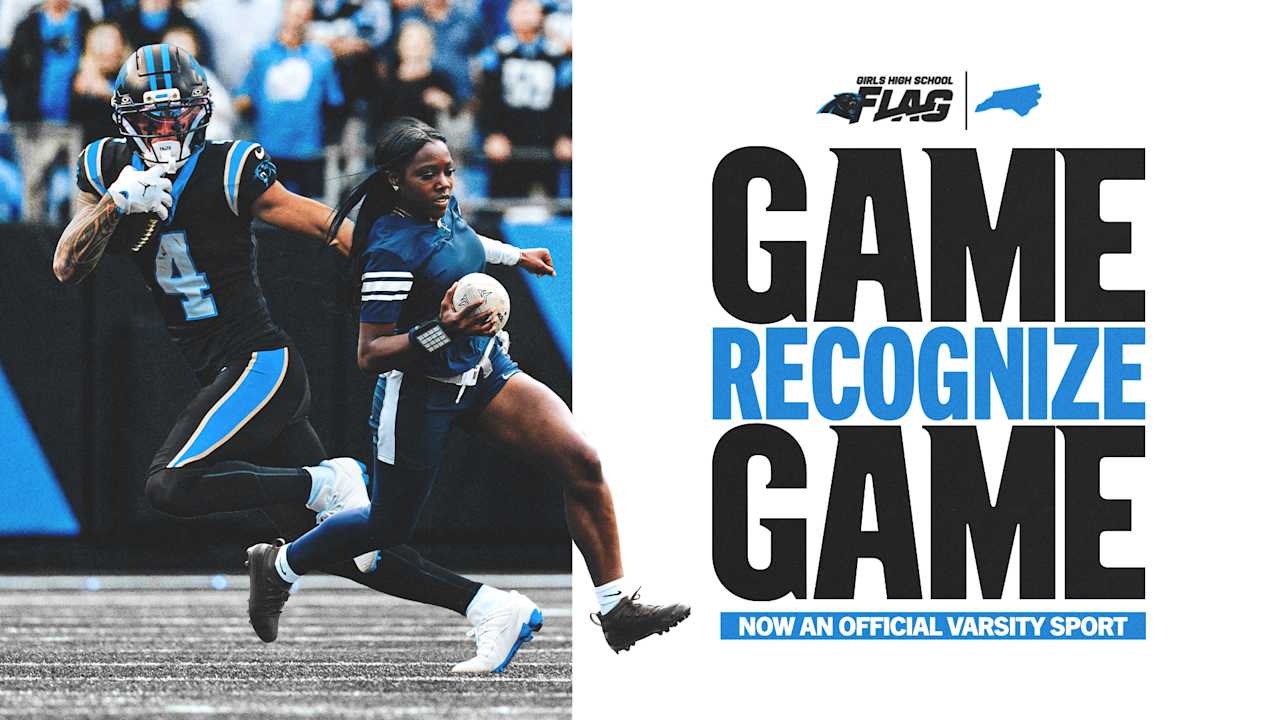 Create a 10-word scroll-stopping headline for: The David and Nicole Tepper Foundation makes commitment to girls high school flag football in the Carolinas | Vibe NC