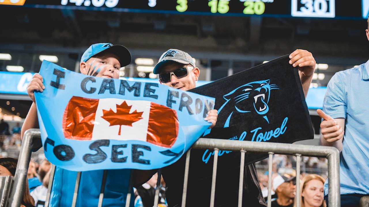Create a 10-word scroll-stopping headline for: “A sense of home:” Hubbard and Metchie’s Canadian connection providing comfort in Charlotte | Vibe NC