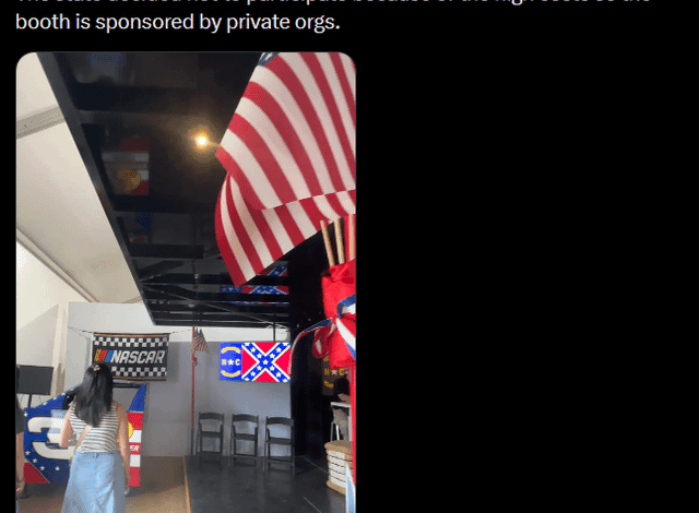 Create a 10-word scroll-stopping headline for: This is North Carolina’s representation at the America 250 fair | Vibe NC