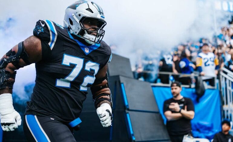 Create a 10-word scroll-stopping headline for: Taylor Moton has a new group to lead — by example | Vibe NC