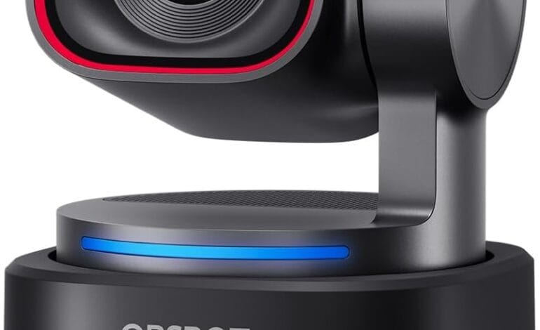 OBSBOT Tiny 3: AI Track, Spatial Audio, 4K. Voice Control. Ultimate Webcam. | Vibe NC