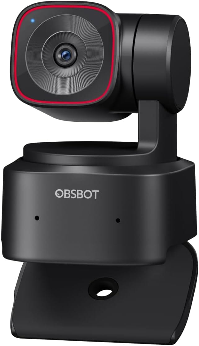 OBSBOT Tiny 2 Lite: AI 4K Tracking. PTZ, Gesture Control. | Vibe NC