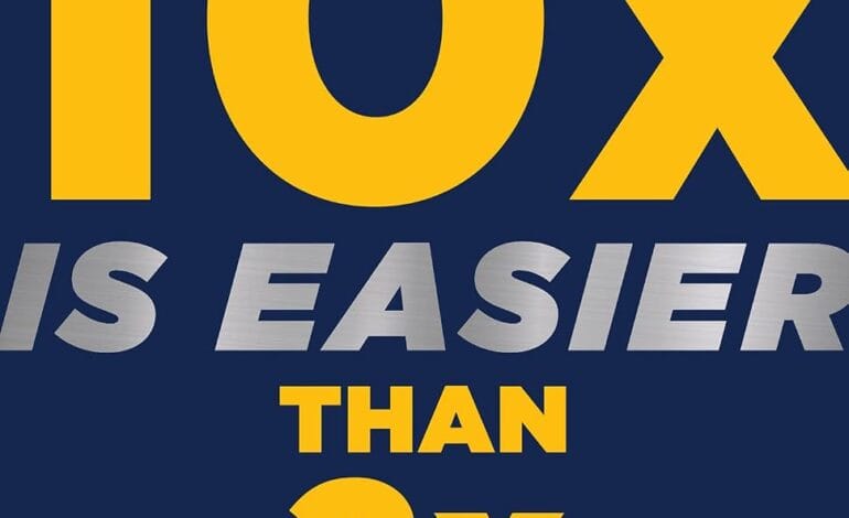 10x Is Easier Than 2x! Entrepreneurs Achieve More, Doing Less. | Vibe NC