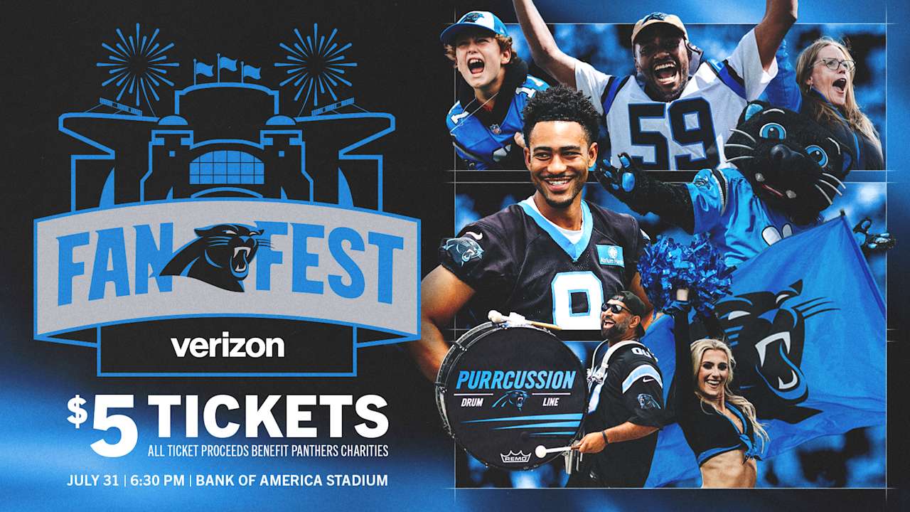Panthers Fan Fest: July 31. Bank of America Stadium. Be There! | Vibe NC