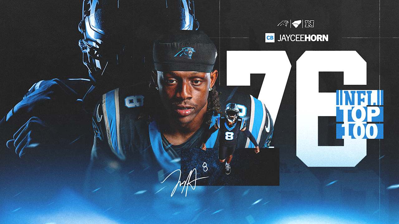 Here are a few 10-word scroll-stopping options:

Jaycee Horn’s Legacy Ascends: #76 Overall NFL Top 100!
Horn Dominates! #76 on NFL Top 100. Legacy Continues.
UNBELIEVABLE! Jaycee Horn Lands #76 NFL Top 100. Legacy Set.
Top 100 Stunner: Jaycee Horn is #76. Legacy Continues!
Jaycee Horn: #76 Overall NFL Top 100. Legacy Continues!
 | Vibe NC