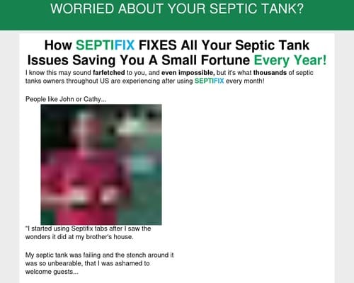 Here are a few 10-word scroll-stopping headlines for SEPTIFIX:

Stop Septic Nightmares. SEPTIFIX: America’s #1 Tank Treatment. Act Now!
Septic Problems? Get America’s #1 Treatment. No More Backups!
SEPTIFIX: America’s #1 Septic Tank Treatment. End Odors Forever!
Don’t Pump! SEPTIFIX: America’s #1 Septic Solution. Works Guaranteed.
America’s #1 Septic Fix: Save Thousands. Avoid Pumping Costs!
 | Vibe NC
